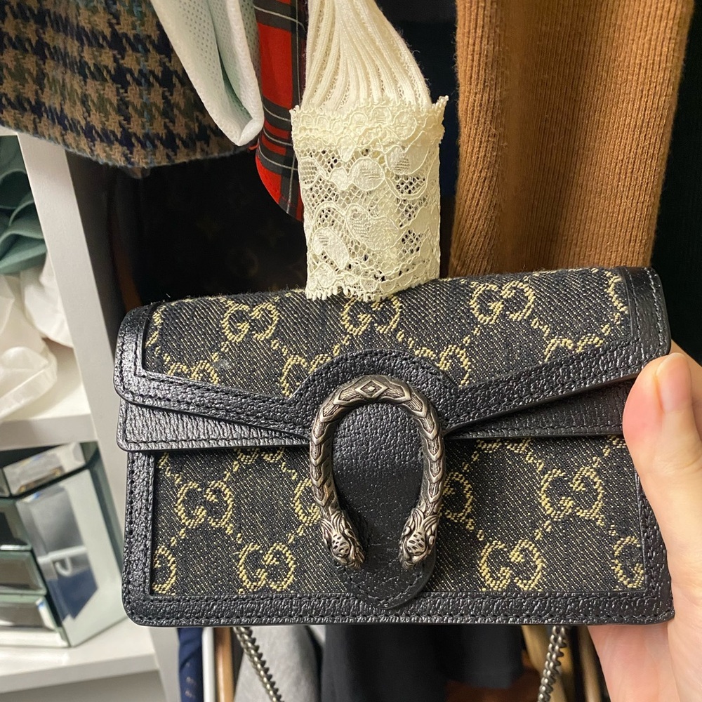 Never used gucci super mini